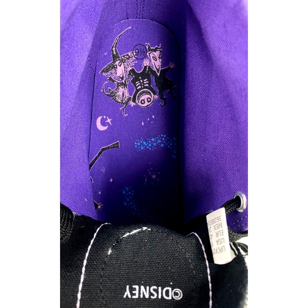 New Disney Nightmare Before Christmas Sneakers Women's 9.5 Hi Top Tennis Shoes - Picture 14 of 14